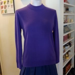 Soft Vintage Long Sleeve Purple Sweater